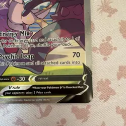Pokemon Mew V 251/264 Swsh08 Fusion Strike Ultra Rare Full Art Holo Card - Image 4