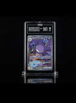 Team Rocket's Crobat EX 234/182 SIR Destined Rivals Pokemon TAG 9 Mint Card - Image 1