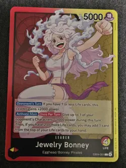 Jewelry Bonney EB04-001 L adventure at Kami’s island Card english Near Mint - Image 1