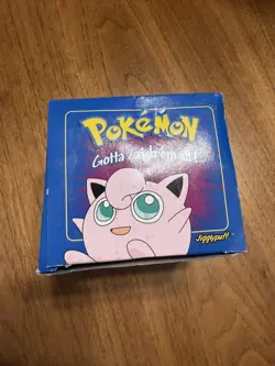Pokemon Card Jigglypuff 23K Gold Plated 1999 Burger King in Box - Image 1