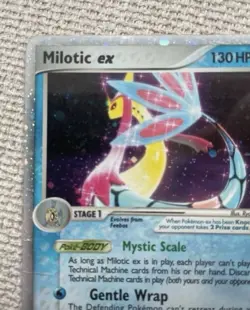 Pokemon Card-Milotic Ex-96/106-ENG-Ex Emerald -Holo-Played - Image 3