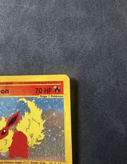 Pokemon Card-Flareon-Skyridge-ENG-H7/H32-Holo-NoCrystal-LP - Image 5