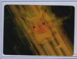 Pokemon Lenticular Pikachu 3D Promo Card Viz Video Pioneer PIKA-0018D - Image 1