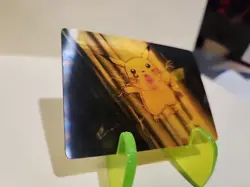 Pokemon Lenticular Pikachu 3D Promo Card Viz Video Pioneer PIKA-0018D - Image 3