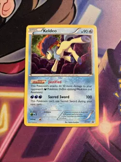 Keldeo - XY191 - Pokemon XY Promo Holo Rare Card LP - Image 1