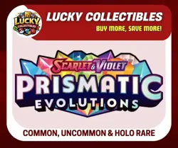 Pokemon TCG Prismatic Evolutions -Common & Uncommon Cards - Choose Your Own ✅ - Image 1