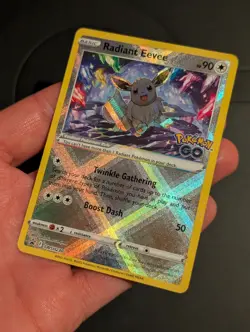 Pokemon TCG Radiant Eevee Holo Promo Card SWSH230 Sword And Shield Promo - Image 2