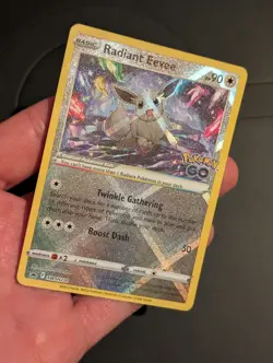 Pokemon TCG Radiant Eevee Holo Promo Card SWSH230 Sword And Shield Promo - Image 3