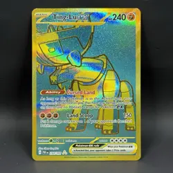 Pokemon Ting-Lu EX 244/091 NM Full Art Hyper Rare Paldean Fates - Image 1