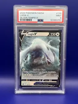 Lugia V 138 Silver Tempest PSA 9 Pokemon TCG - MINT - Image 1