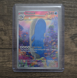 Pokemon 2025 Wailord 162/159 Sv09 Journey Together Illustration Rare Holo 240 HP - Image 1