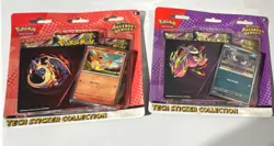 Pokemon TCG Mega Evolution Ascended Heroes Tech Sticker Blister Packs X2 - Image 1
