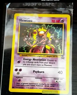 1999 - 2000 Pokemon Cards Mewtwo 70 HP LV.60 #150 Execellent Condiion - Image 1