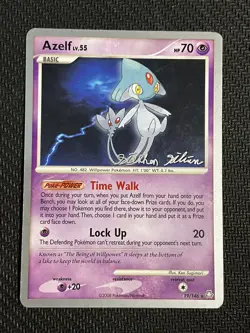 Azelf 19/146 World Championships Pokemon Card - Image 1