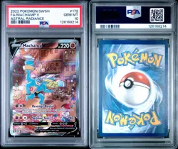 PSA 10 Machamp V 172/189 Astral Radiance Alt Art Graded Pokemon Card GEM MINT - Image 3