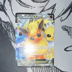 Pokemon Flareon EX Full Art Generations - Image 1