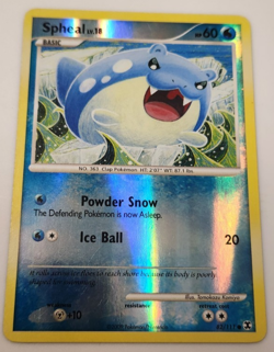 Pokemon: Rising Rivals Spheal #82/111 Common,Reverse Holo .VO5 - Image 1