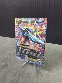 M Sharpedo EX XY200 XY Black Star Promo Pokemon TCG MP English 🔥 👌 - Image 2