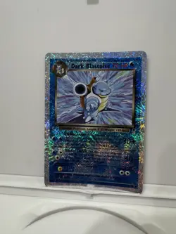 Pokemon Dark Blastoise 4/110 Legendary Collection Reverse Holo Rare LP - Image 1