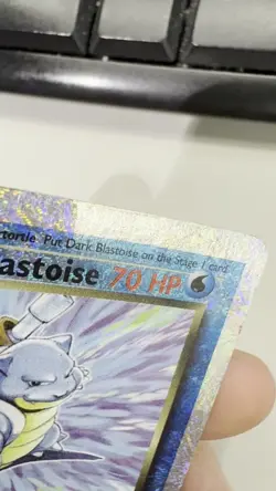 Pokemon Dark Blastoise 4/110 Legendary Collection Reverse Holo Rare LP - Image 2