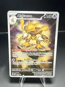 Pokemon Alakazam Mega Evolution Promo 009 NM - Image 1