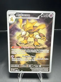 Pokemon Alakazam Mega Evolution Promo 009 NM - Image 2