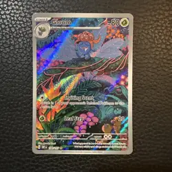 Pokemon Gloom 198/197 SV03 Obsidian Flames Full Art Illustration Rare Holo 80 HP - Image 1