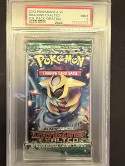 Pokemon Dragons Exalted Booster Pack PSA 9 Giratina Art - Image 1