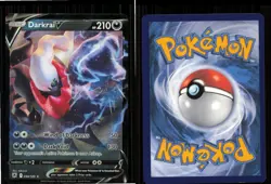 Darkrai V 098/189 Holo V Rare Astral Radiance Pokemon Near Mint - Image 3
