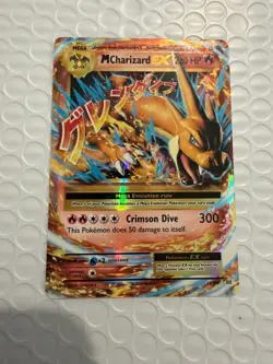 Pokemon TCG M Charizard EX 13/108 XY Evolutions NM - Image 1