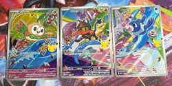 Pokemon First Partner Illustration Collection Gen 7 Full Set Alola Sku003 - Image 1