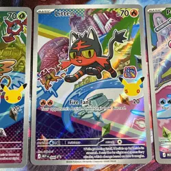 Pokemon First Partner Illustration Collection Gen 7 Full Set Alola Sku003 - Image 3