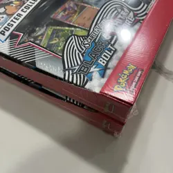 Pokemon Black Bolt and White Flare Binder + Poster Collection Sam's Club Bundles - Image 2