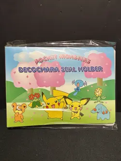Sealed New Seal Holder 2000 Deco Decochara Bread Sticker Pokemon Japanese - Image 1