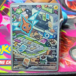 Rotom 197/182 – Destined Rivals Illustration Rare – NM Pokemon TCG - Image 1