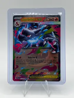 Mega Charizard X ex #013/094 ME02: Phantasmal Flames Pokemon TCG NM - Image 1