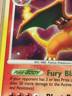 2007 Pokemon Diamond & Pearl Charizard Holo #3 PSA 8 with Swirl - (N) #75M - Image 3