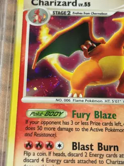 2007 Pokemon Diamond & Pearl Charizard Holo #3 PSA 8 with Swirl - (N) #75M - Image 4