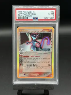 [PSA 6] Pokemon Mewtwo EX Delta Species Reverse Holo STAMPED Ex-Mint - New Cert - Image 1