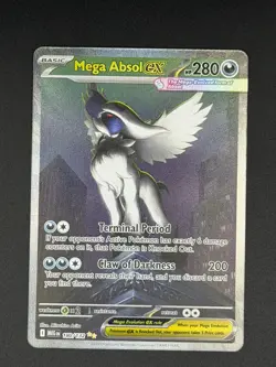 Pokemon TCG Mega Absol Ex 180/132 SIR Mega Evolution Near Mint Holo - Image 1