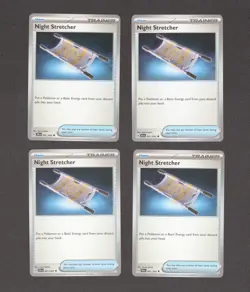 x4 Night Stretcher 061/064 Non Holo Uncommon Playset Shrouded Fable Pokemon TCG - Image 1