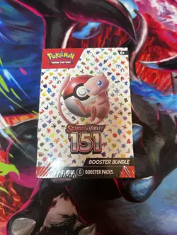 Pokemon Scarlet and Violet 151 Booster Bundle 6 Packs Factory Sealed English - Image 1