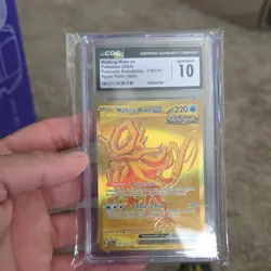 The Pokemon Company Walking Wake ex CGC 10 Hyper Rare Holo Prismatic Evolutions - Image 1