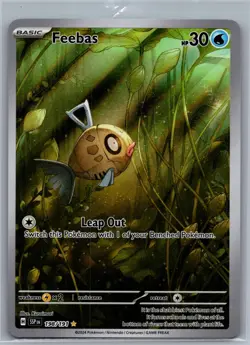 FEEBAS 198/191 ILLUSTRATION RARE SURGING SPARKS POKEMON NEAR MINT - Image 1