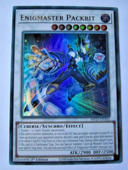 Yugioh! Enigmaster Packbit Mp25-En162 Ultra Rare Near Mint! - Image 1