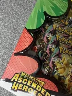 Pokemon TCG Ascended Heroes Premium Poster Collection Mega Lucario - Sealed ✅ - Image 4