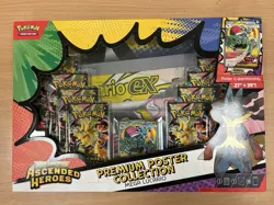 Pokemon TCG Ascended Heroes Premium Poster Collection Mega Lucario New Sealed - Image 1