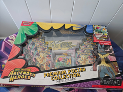 Pokemon TCG Ascended Heroes Premium Poster Collection Mega Lucario - Sealed - Image 1