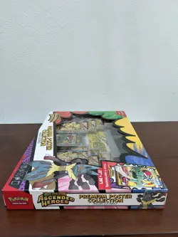 Pokemon TCG Ascended Heroes Premium Poster Collection Mega Lucario Brand New - Image 3