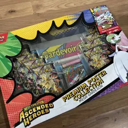 Ascended Heroes Pokemon TCG Premium Poster Collection Mega LUCARIO & GARDEVOIR - Image 5
